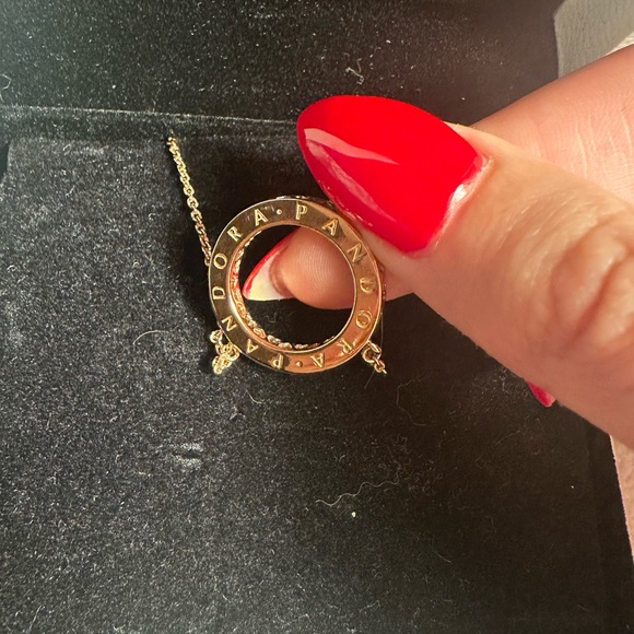 Pandora Circle of Sparkle Necklace - Picture 9 of 12